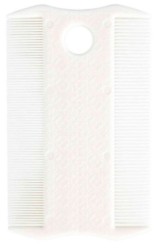 Trixie Double-Sided Flea and Dust Comb | Kétoldalas műanyag bolha- és porfésű – 9 cm
