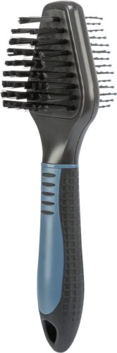 Trixie Double-Sided Brush | Kétoldalas kefe kutyák részére a teljes körű ápolásért – 6 × 19 cm