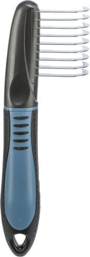 Trixie Fur Detangler | Professzionális szőrbontó fésű forgó fogakkal – 19 cm