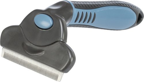 Trixie Carding Groomer | Extra széles filcbontó és aljszőrzet-eltávolító nagytestű kutyáknak – 11 × 15 cm