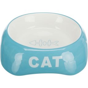   Trixie | Ceramic Bowl kerámia tál macskáknak – vegyes színekben (0,2 l / Ø13 cm)