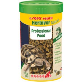   Sera Nature Reptil Professional Herbivor | Professzionális kétkomponensű táp növényevő hüllők részére – 250 ml/ 80 g