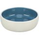 Trixie | Ceramic Bowl kerámia tál macskáknak – fehér, kék (0,3 l / Ø13 cm)