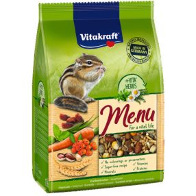   Vitakraft Menu (burunduk) | Teljes értékű eledel csíkos mókusoknak – 600 g