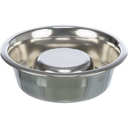 Trixie Slow Feeding Stainless Steel Bowl | Evéslassító tál - 1,1 L