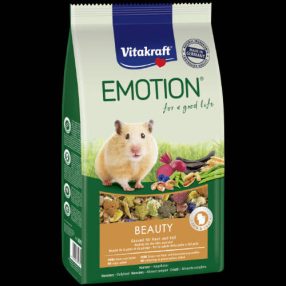   Vitakraft Emotion Beautiy All Ages Hamster | Teljes értékű hörcsög eledel - 600 g