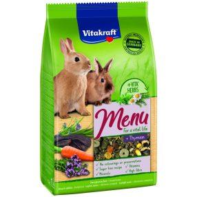   Vitakraft Menu Rabbit Kakukkfűvel | Teljes értékű nyúl eledel - 1 kg