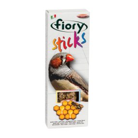   Fiory | Sticks for Exotic birds honey flavor | Rudak (2 db) egzotikus madaraknak, méz ízesítéssel - 60 g