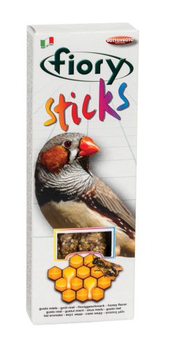 Fiory | Sticks for Exotic birds honey flavor | Rudak (2 db) egzotikus madaraknak, méz ízesítéssel - 60 g