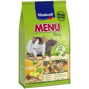   Vitakraft Menu Vital Ratten | Teljes értékű patkány eledel - 1 kg