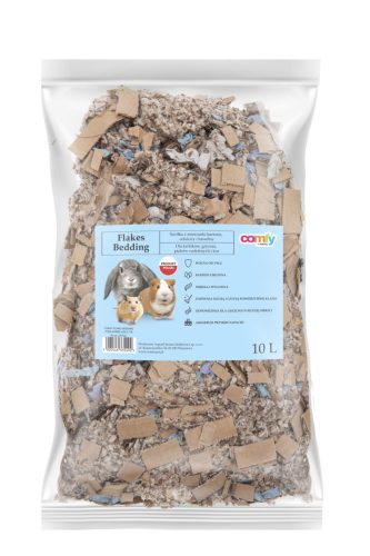 Comfy | flakes bedding - antiallergén pamut alom - rágcsálók részére -10 liter