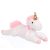 Plüss Unikornis – 40 cm - fehér/rózsaszín