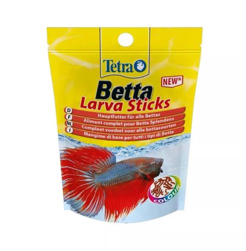 Tetra | Betta | Larva Sticks | Táplálék Betta díszhalak számára - 5 g