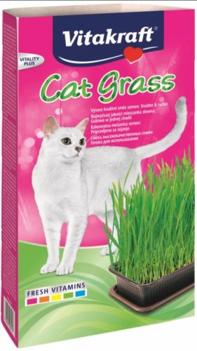 Vitakraft | Cat Grass Saatenbeutel | Macskafű vetőmag dobozban - 120 g