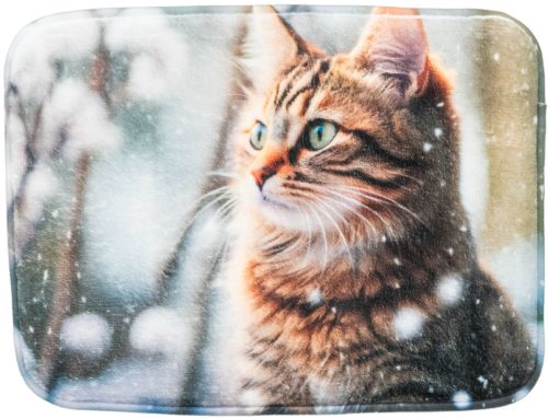 Trixie | Xmas szőnyeg cica mintával - 40x30cm 
