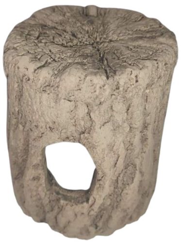 Akvárium kerámia dekoráció, fa törzs alakú L - 9x9 cm