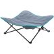 Trixie Camping bed for dog | Kemping ágy (szürke/petrolkék) kutyák részére, max:35 Kg - 88x32x88 cm 