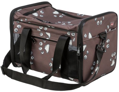Trixie | Bag Adrina - hordozó táska barna színben kutyák és macskák részére - 26x27x42cm