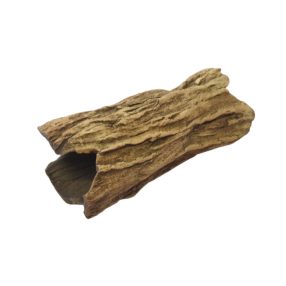 Érdes kerámia fatörzs nyitott, dekoráció L - 6x15 cm