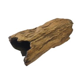 Érdes kerámia fatörzs nyitott, dekoráció XL - 9x19,5 cm