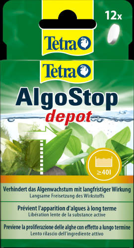 Tetra AlgoStop Depot | Algairtó szer akváriumoba - 12 db