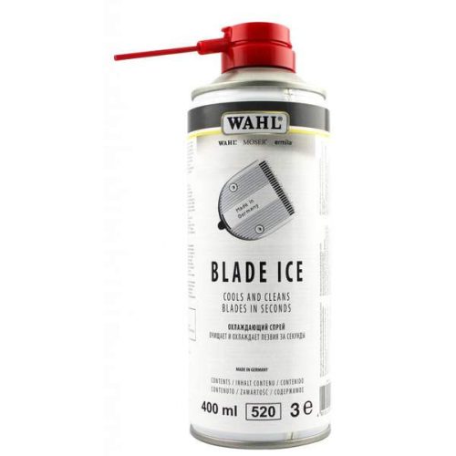 Wahl Blade Ice 4 az 1-ben | Hűtő, tisztító és ápoló spray nyírógép fejekhez – 400 ml