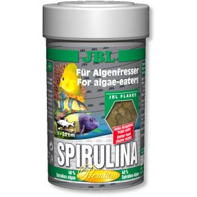   JBL | Spirulina | Lemezes díszhaltáp | Algaevők számára - 40 g/250 ml