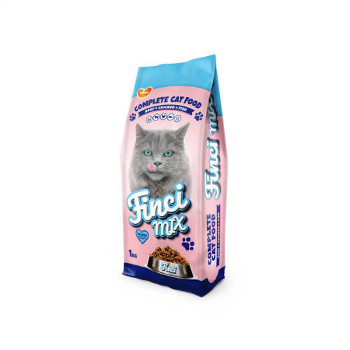 Finci-Mix | Adult (baromfi,hal,marha) száraztáp felnőtt macskák részére -1kg