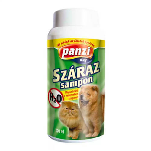 Panzi | Száraz sampon kutyáknak és macskáknak – 200 ml