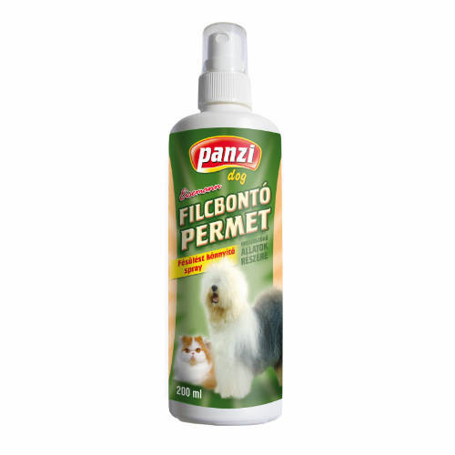 Panzi | Gubancoldó & Filcbontó Permet kutyáknak – 200 ml