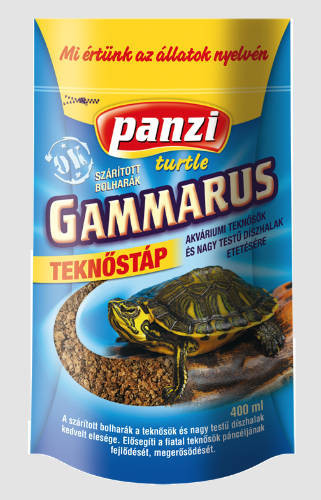 Panzi Gammarus | Szárított vízibolha rák teknősöknek- 400 ml