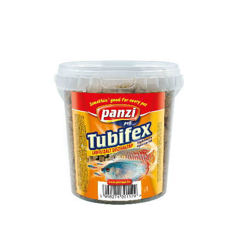 Panzi | Tubifex | Díszhaltáp - 75 g (vödrös)