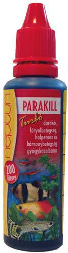 Neptun Parakill Turbo | Intenzív parazitaellenes készítmény akváriumi díszhalak részére – 40 ml