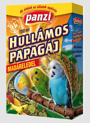 Panzi | Hullámos papagáj madáreleség - 700ml