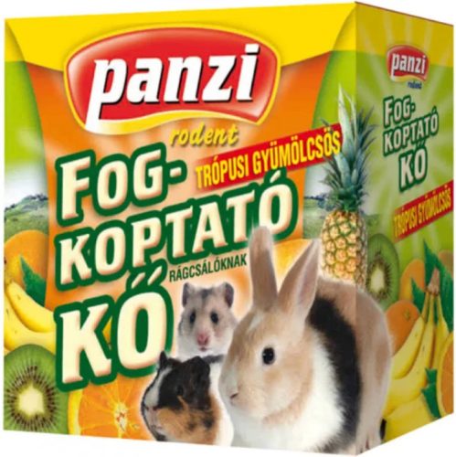 Panzi | Fogkoptató rágcsálóknak | Trópusi gyümölcsös - 55 g