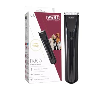   Wahl Fidela | Megbízható hálózati állatszőrnyíró készlet – Fekete
