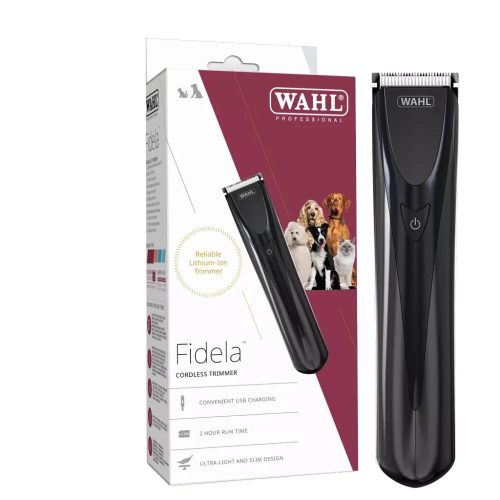 Wahl Fidela | Megbízható hálózati állatszőrnyíró készlet – Fekete
