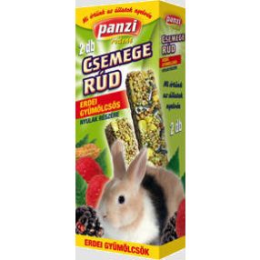   Panzi | Csemege Rúd nyulak részére | Gyümölcsös - 2 db 