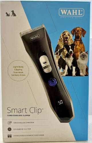 Wahl Smart Clip | Professzionális hálózati állatszőrnyíró készlet – Erősített motorral