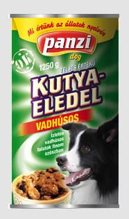 Panzi | Regular | Felnőtt kutyáknak | Konzerv | Vad - 1240 g