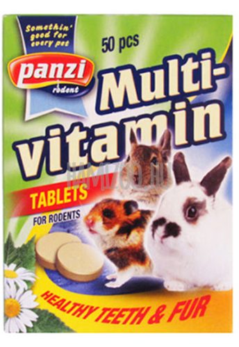 Panzi Vitamin Multivitamin | Rágcsálók részére - 50 db