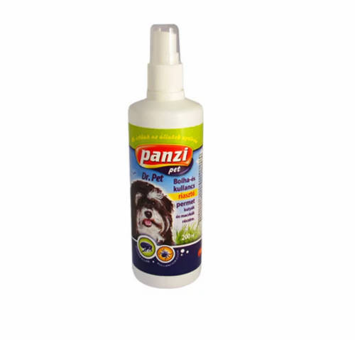 Panzi | Bolha- és kullancsriasztó spray kutyák részére – 200 ml