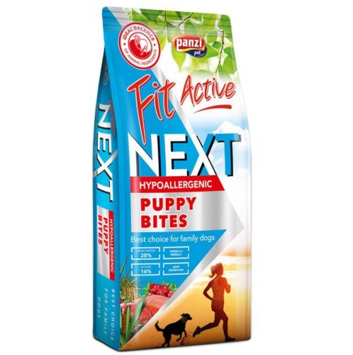 Panzi | FitActive Next | Hypoallergenic | Classic Puppy | Kölyök kutyáknak | Száraztáp | Bárány és hal - 15 kg