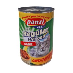   Panzi | Regular | Felnőtt macskáknak | Konzerv | Vad - 415 g