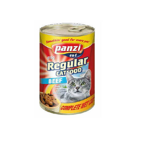 Panzi | Regular | Felnőtt macskáknak | Konzerv | Marha - 800 g