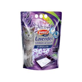 Panzi | Silica Cat macskaalom, levendulás - 3,8 L