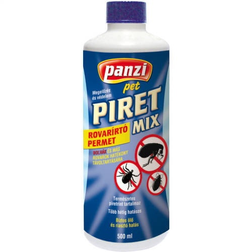 Panzi Piret Mix | Rovarirtó permet utántöltő külső paraziták ellen kutyák részére – 500 ml
