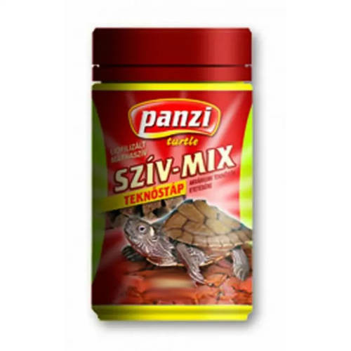 Panzi | Szív-Mix - liofilizált marhaszív teknősök részére - 50 ml