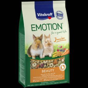   Vitakraft Emotion Beauty Junior Rabbit | Teljes értékű eledel fiatal nyulaknak – 600 g