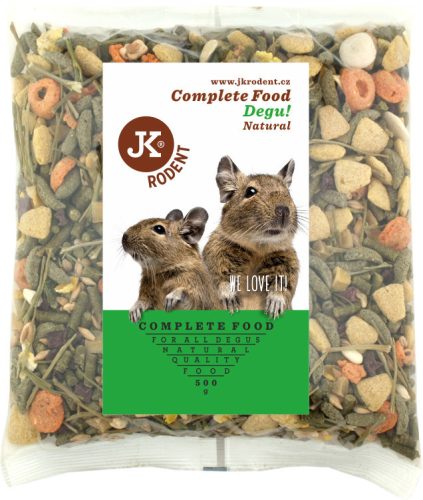 JK Standard Plus | Teljes értékű degu eleség - 1 kg